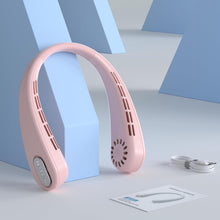 Load image into Gallery viewer, Portable Neck Fan, Hands Free Bladeless Personal Fan, 4000mAh Battery 4-16H, 360° Fast Cooling, No Hair Twisting, Ultra Quiet, Travel Essentials, Suit Home Office Sports, Gifts for Women Men