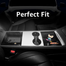 Load image into Gallery viewer, 5PCS Tesla Model Y Center Console Organizer Tray Cup Holder Under Seat Storage Tray Hidden Armrest Storage Box Upgraded