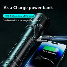 Load image into Gallery viewer, LED Flashlights High Lumens, Small Flashlight, Zoomable, Waterproof, Adjustable Brightness Flash Light for Outdoor, Emergency, Tactical & Camping Accessories