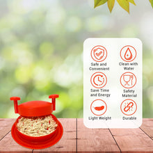 Load image into Gallery viewer, Chicken Shredder Machine, Shredding Tool, Meat Shredder with Handles Non-skid Base Mat Suitable for Pulled Pork Beef 8inch Red