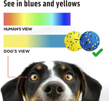 Load image into Gallery viewer, Dog Balls Tennis Ball Toys Dog Toys for Aggressive Chewers Durable Teething Chew Toys Water Toy Fetch Balls for Large Medium Small Dog and Puppies (4 Balls)