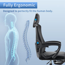 Load image into Gallery viewer, Office Chair Mid Back Swivel Lumbar Support Desk Chair,Computer Gaming Chair with Comfortable Armrests