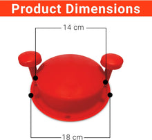 Load image into Gallery viewer, Chicken Shredder Machine, Shredding Tool, Meat Shredder with Handles Non-skid Base Mat Suitable for Pulled Pork Beef 8inch Red