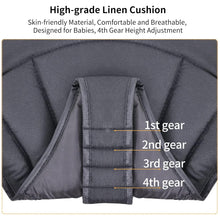 Load image into Gallery viewer, Baby Walker Foldable with 10 Adjustable Heights, Baby Walkers and Activity Center for Boys Girls Babies 5-18 Months, Baby Walker with Wheels Portable