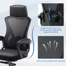 Load image into Gallery viewer, Office Chair Mid Back Swivel Lumbar Support Desk Chair,Computer Gaming Chair with Comfortable Armrests