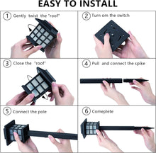 Load image into Gallery viewer, Solar Outdoor Lights,12 Pack LED Solar Lights Outdoor Waterproof, Solar Walkway Lights Maintain 10 Hours of Lighting for Your Garden, Landscape, Path, Yard, Patio, Driveway