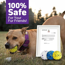 Load image into Gallery viewer, Dog Balls Tennis Ball Toys Dog Toys for Aggressive Chewers Durable Teething Chew Toys Water Toy Fetch Balls for Large Medium Small Dog and Puppies (4 Balls)