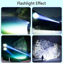 Load image into Gallery viewer, LED Flashlights High Lumens, Small Flashlight, Zoomable, Waterproof, Adjustable Brightness Flash Light for Outdoor, Emergency, Tactical & Camping Accessories
