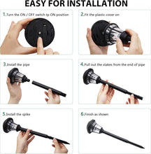 Load image into Gallery viewer, 12 Pack Solar Pathway Lights Outdoor Solar Garden Lights for Patio, Yard, Driveway