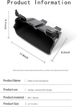 Load image into Gallery viewer, Tesla Model Y Model 3 Center Console Organizer Tray Under Screen Organizer Box for Model Y 3 Accessories 2021 2022 2023 2024
