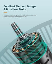 Load image into Gallery viewer, 8 Inch Small Wall Mounted Fan with Remote Control, AC/DC(12V), 90°Oscillating, 4 Speeds, Timer, Adjustable Tilt, 70-Inches Cord Ultra Quiet, for Home Office Camping-White