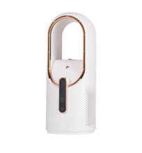 Load image into Gallery viewer, Desk Fan Bladeless, 11.8 Inch Office Fan Small, Quiet, 3 Speed Adjustment, Touch Control, Easy to Clean, Desk Fans Small Quiet, Ideal for Office, Living Room, Bedroom 2200mAh