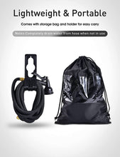 Load image into Gallery viewer, 8 Function Nozzle Expandable Garden Hose, Lightweight & No-Kink Flexible Garden Hose, 3/4 inch Solid Brass Fittings and Double Latex Core