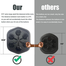 Load image into Gallery viewer, Smart Music Boxing Machine with LED, Electronic Punching Machine with Phone Holder & Boxing Gloves