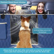 Load image into Gallery viewer, Wholesale:Dog Car Seat Covers for Back Seat with 2 Seat Belts