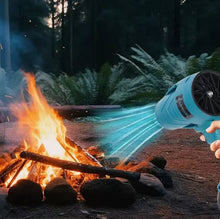 Load image into Gallery viewer, Cordless Leaf Blower, 20V 20000RPM High-Speed Motor. 52m/s Wind Speed, 2 Batteries and Charger