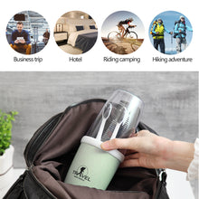 Load image into Gallery viewer, Travel Gargle Cup Green