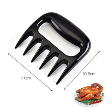 Load image into Gallery viewer, Meat Claws For Shredding, Heavy Duty Bear Claws For Shredding Meat, Chicken Shredder Tool, Bear Paws BBQ Claws for Pulled Pork Barbecue Smoker Grill, Smoker Accessories Gifts for Men
