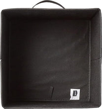 Load image into Gallery viewer, Collapsible Fabric Storage Cubes Organizer with Handles, 10.5&quot;x10.5&quot;x11&quot;, Black - Pack of 6
