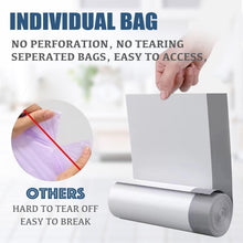 Load image into Gallery viewer, Small Trash Bags 4 Gallon - Drawstring, Individual Unscented Small Garbage Bags, White Trash Can Liners For Bathroom, 51 Count
