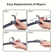 Load image into Gallery viewer, U-Type Universal Wiper Blades, Various Inch Windshield Wipers, Wiper Blade Kits, 14-28 Inch Wiper Blades

