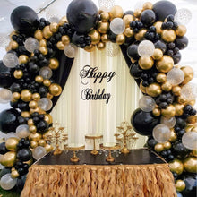 Load image into Gallery viewer, 129pcs Metallic Gold Balloons Latex Balloons Different Sizes 18 12 10 5 Inch Party Balloon Kit for Birthday Party Graduation Wedding Holiday Balloon Decoration
