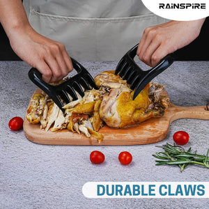 Meat Claws For Shredding, Heavy Duty Bear Claws For Shredding Meat, Chicken Shredder Tool, Bear Paws BBQ Claws for Pulled Pork Barbecue Smoker Grill, Smoker Accessories Gifts for Men