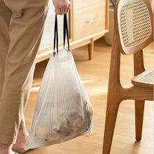 Load image into Gallery viewer, Small Trash Bags 4 Gallon - Drawstring, Individual Unscented Small Garbage Bags, White Trash Can Liners For Bathroom, 51 Count
