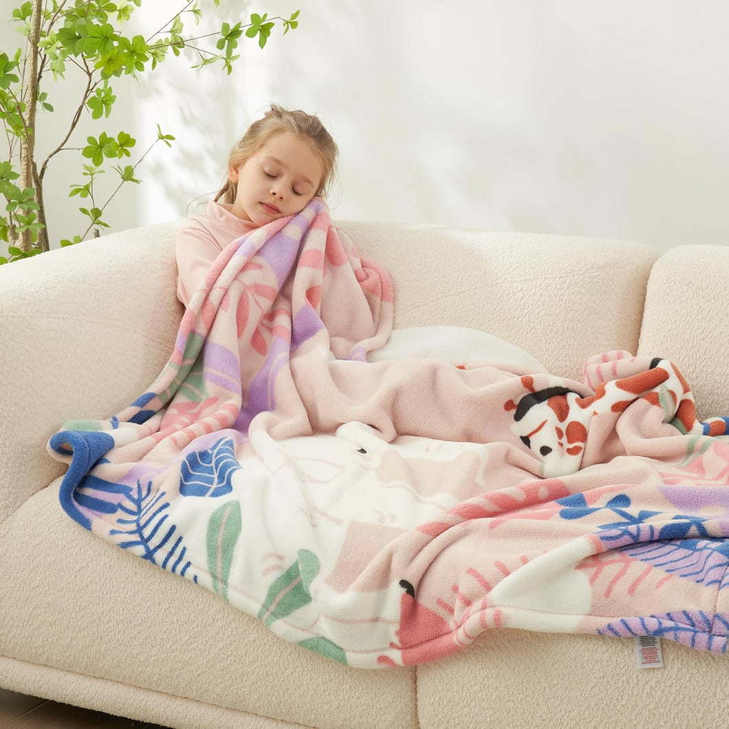 Wholesale: Printed Milk Fleece Blanket