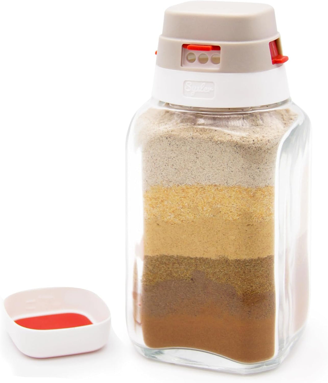 Wholesale: Multi-Compartment Spice Jar for Kitchen Use