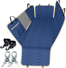 Load image into Gallery viewer, Wholesale:Dog Car Seat Covers for Back Seat with 2 Seat Belts
