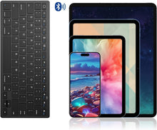 Load image into Gallery viewer, Wholesale:Bluetooth Keyboard Compatible with iPad 10th Generation, iPad 10.2 (9th/8th/7th), iPad Pro 13/12.9/11 inch, iPad Air/Mini and More iOS Devices, Black
