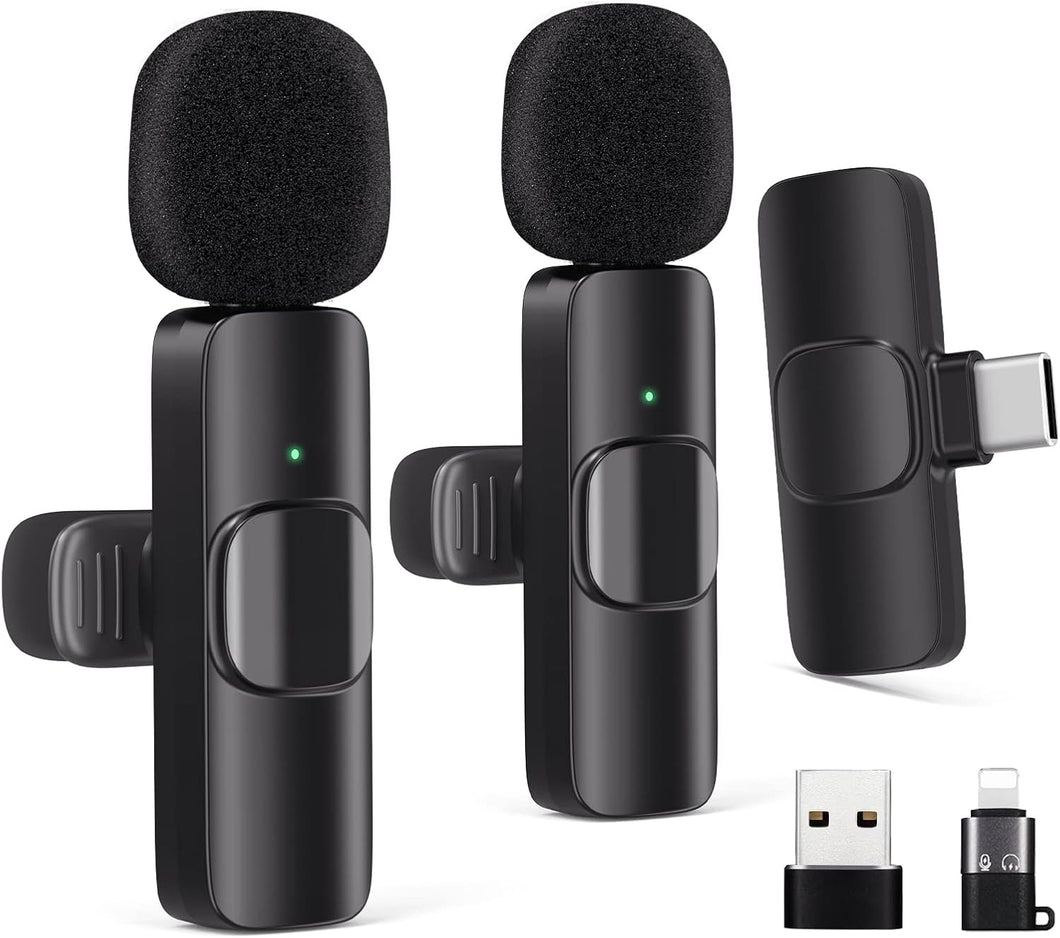 Wholesale: Wireless Lavalier Microphone for Android/iPhone/Computer/Laptop