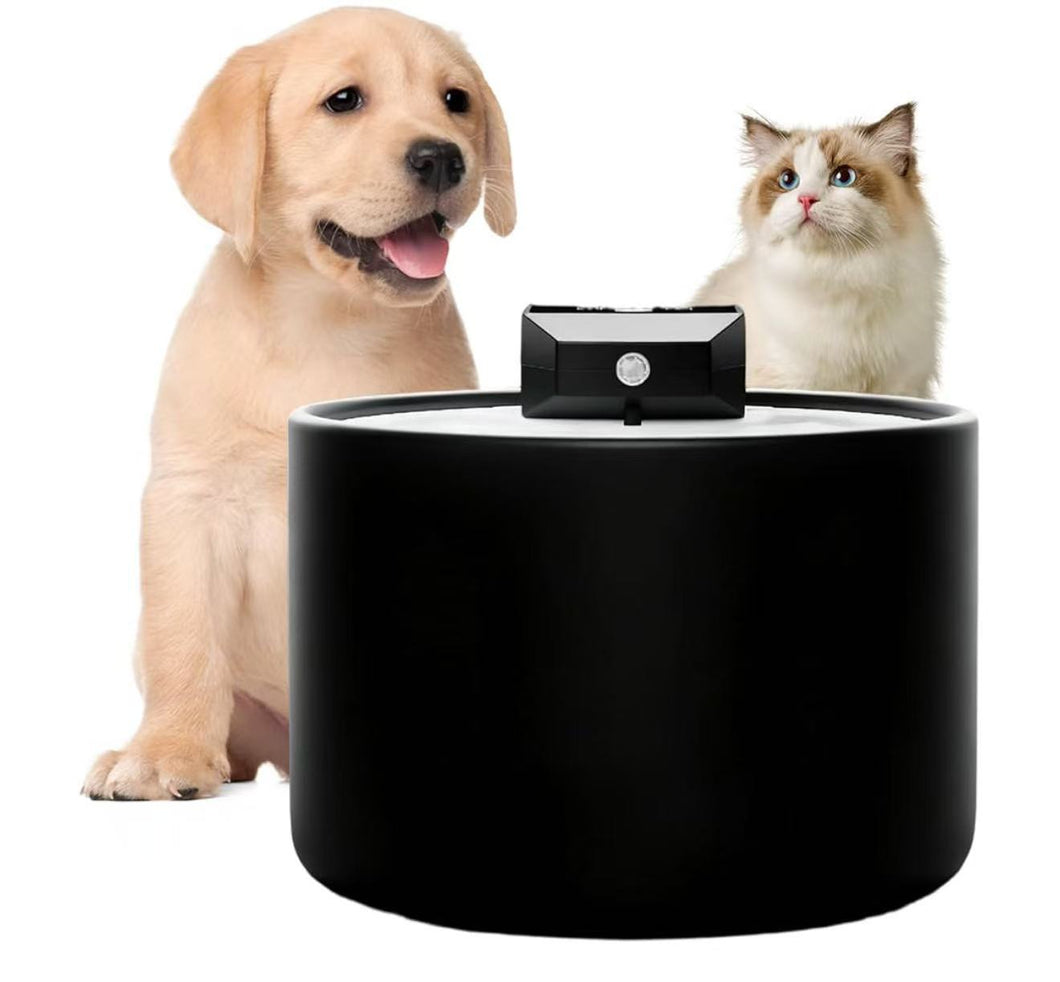 Wholesale: Ceramic Small Cat/Dog Water Fountain - Smart Pet Wireless Water Fountain | Cordless Cat Fountains for Drinking