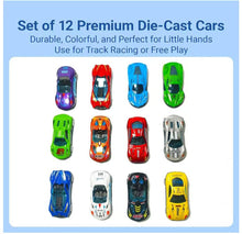 Load image into Gallery viewer, Wholesale: Dinosaur Toy Truck with 12 Die-Cast Cars Foldable Track
