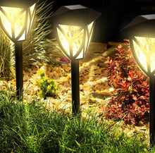 Load image into Gallery viewer, Wholesale 2-Pack Solar Lights Outdoor, 16.77&quot; 3000K LED Solar Garden Lights for Pathway, Yard, Patio, Walkway, Planter, Waterproof, Energy-Efficient Landscape Lighting
