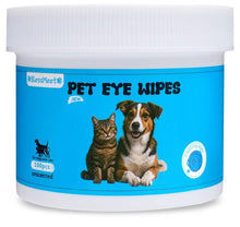 Load image into Gallery viewer, Wholesale: PET Eyes Wipes for Dogs &amp; Cats - Gently Remove Tear Stain, Debris, Crust &amp; Discharge- Hypoallergenic &amp; Deodorizing Pet Cleaning Grooming Wipes Cleaner for Eyes, Face &amp; Wrinkle -Unscented
