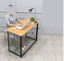 Load image into Gallery viewer, Wholesale: Desk Computer Desks Office Desk Standing Computer Desk Desktop Notebook Home Office Desk Student Study Desk
