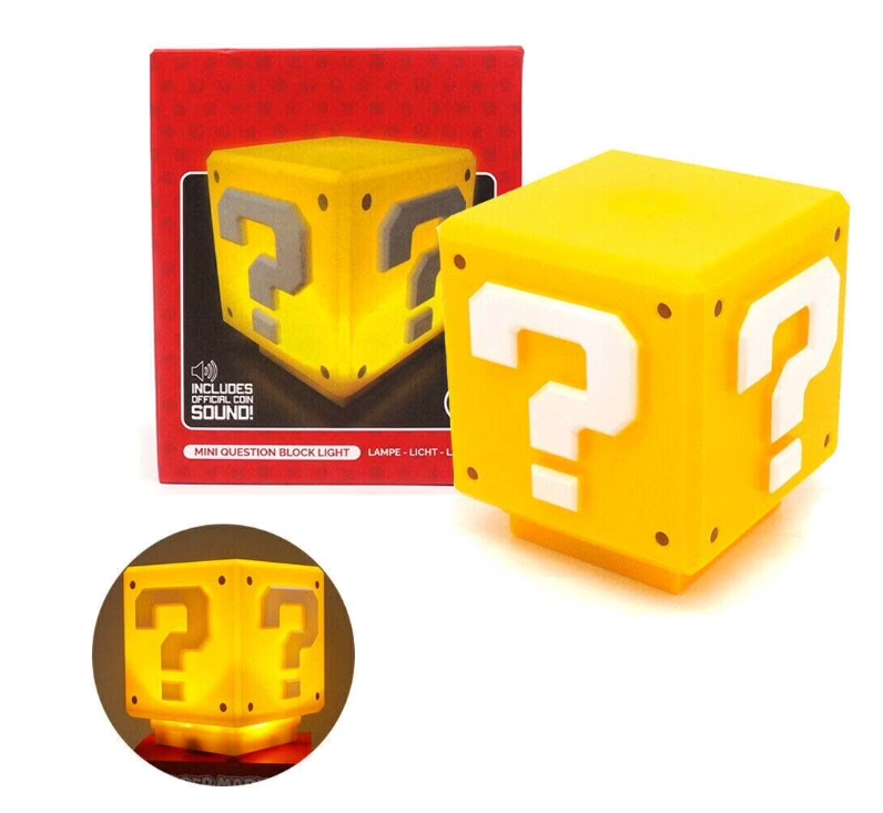 Wholesale: Super Mario Mini Question Block LED Night Light