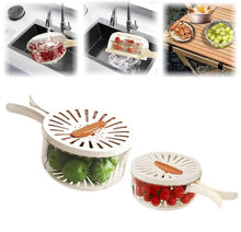 Load image into Gallery viewer, Wholesale :Fruit Washing Bowl With Strainer&amp;Lid
